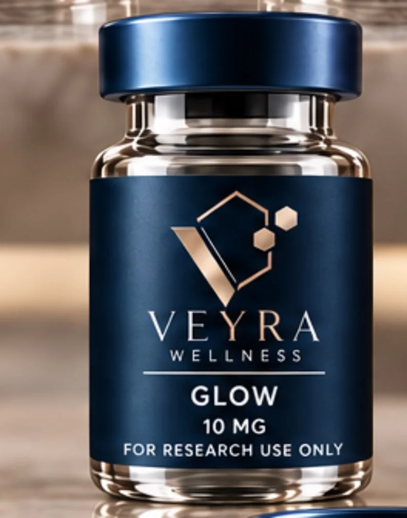 Glow research vial